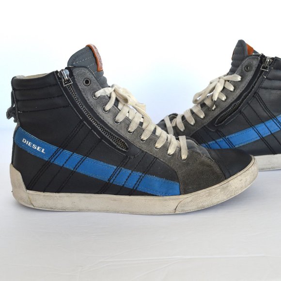 Sneaker Shoes Leather Zipper 